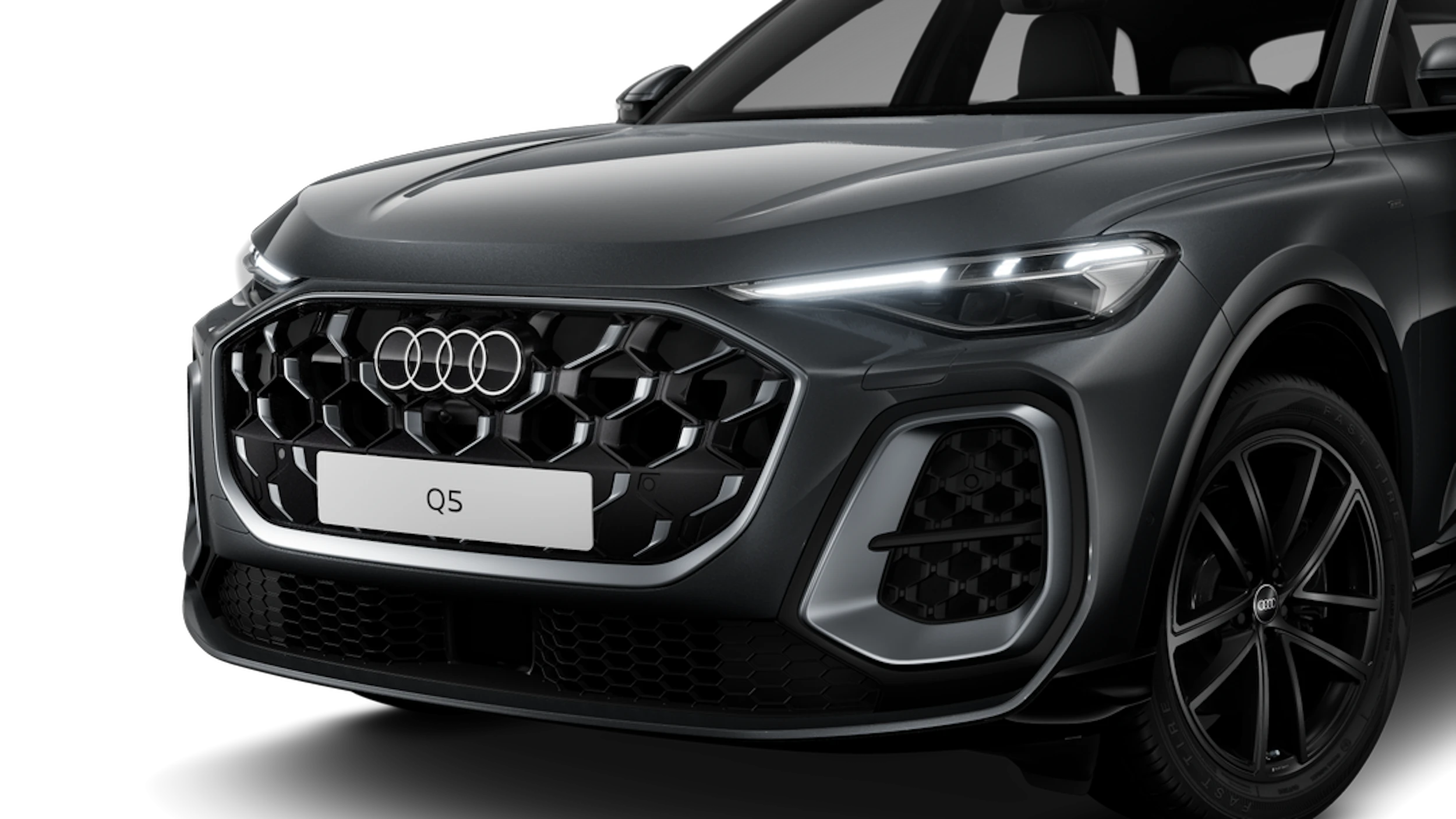 Daytona-harmaa, helmiäisväri Audi Q5 2026 kuva 6.