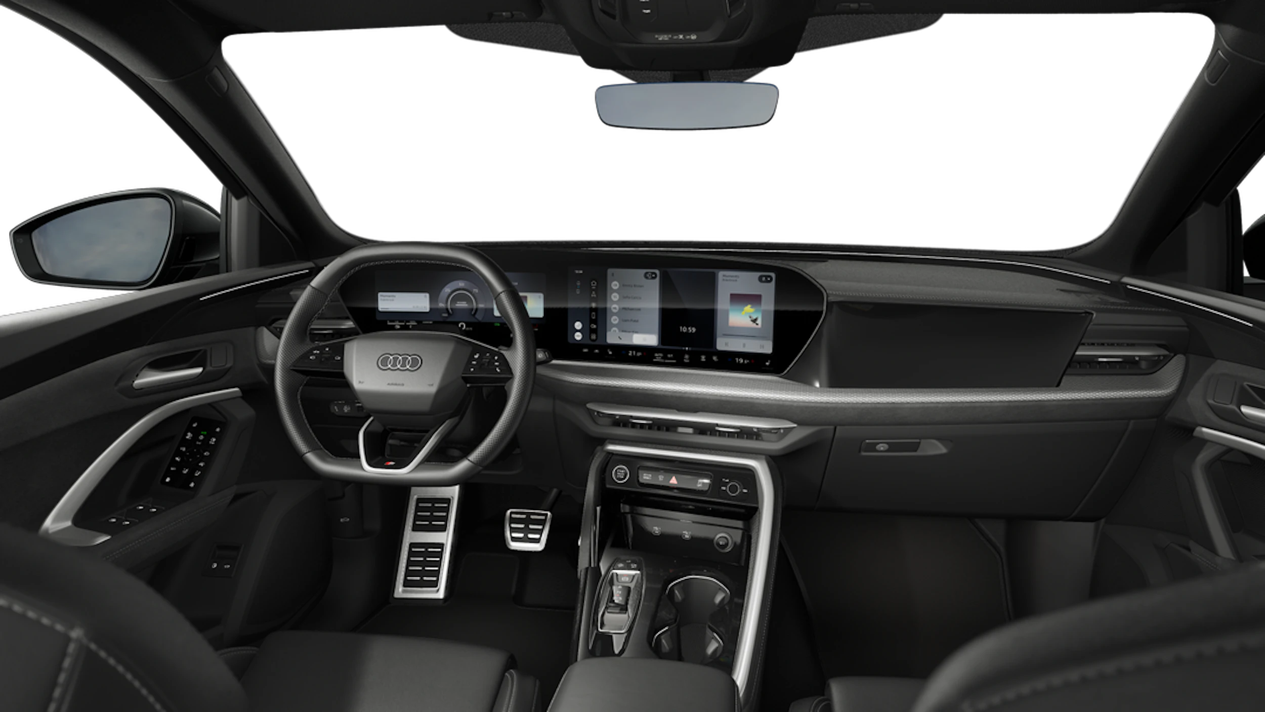 Mythos-musta, metalliväri Audi Q5 2026 kuva 7.