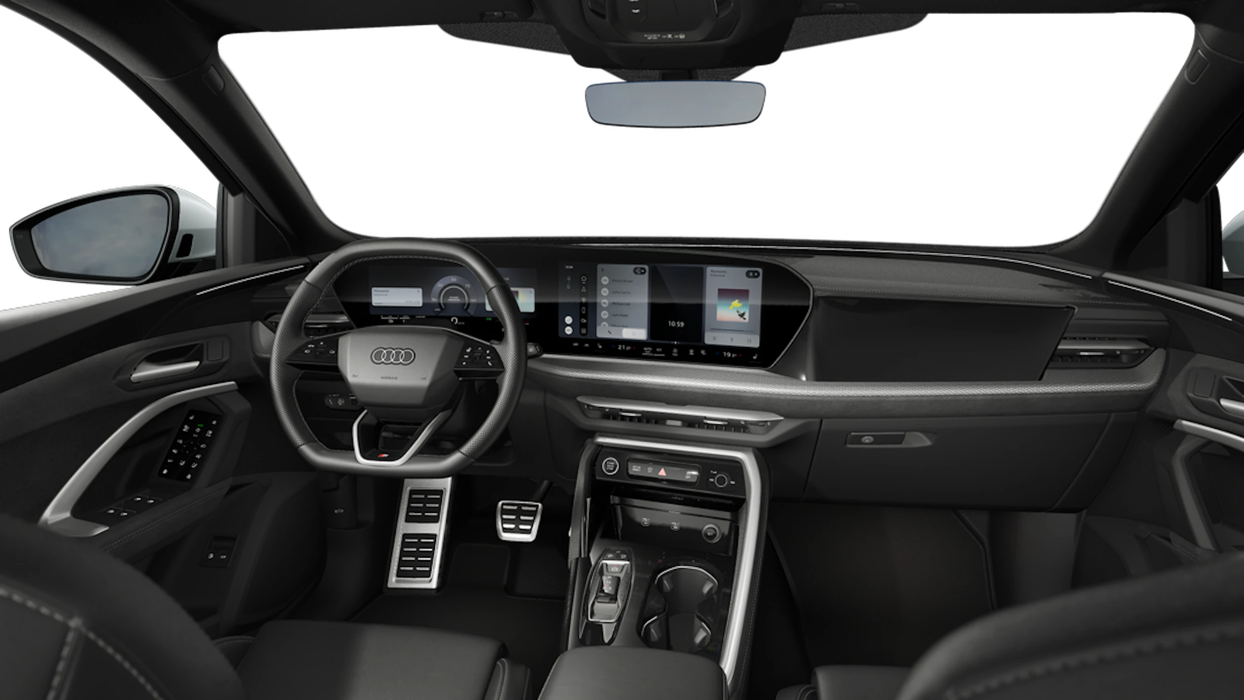 Jäätikönvalkoinen, metalliväri Audi Q5 2026 kuva 7.