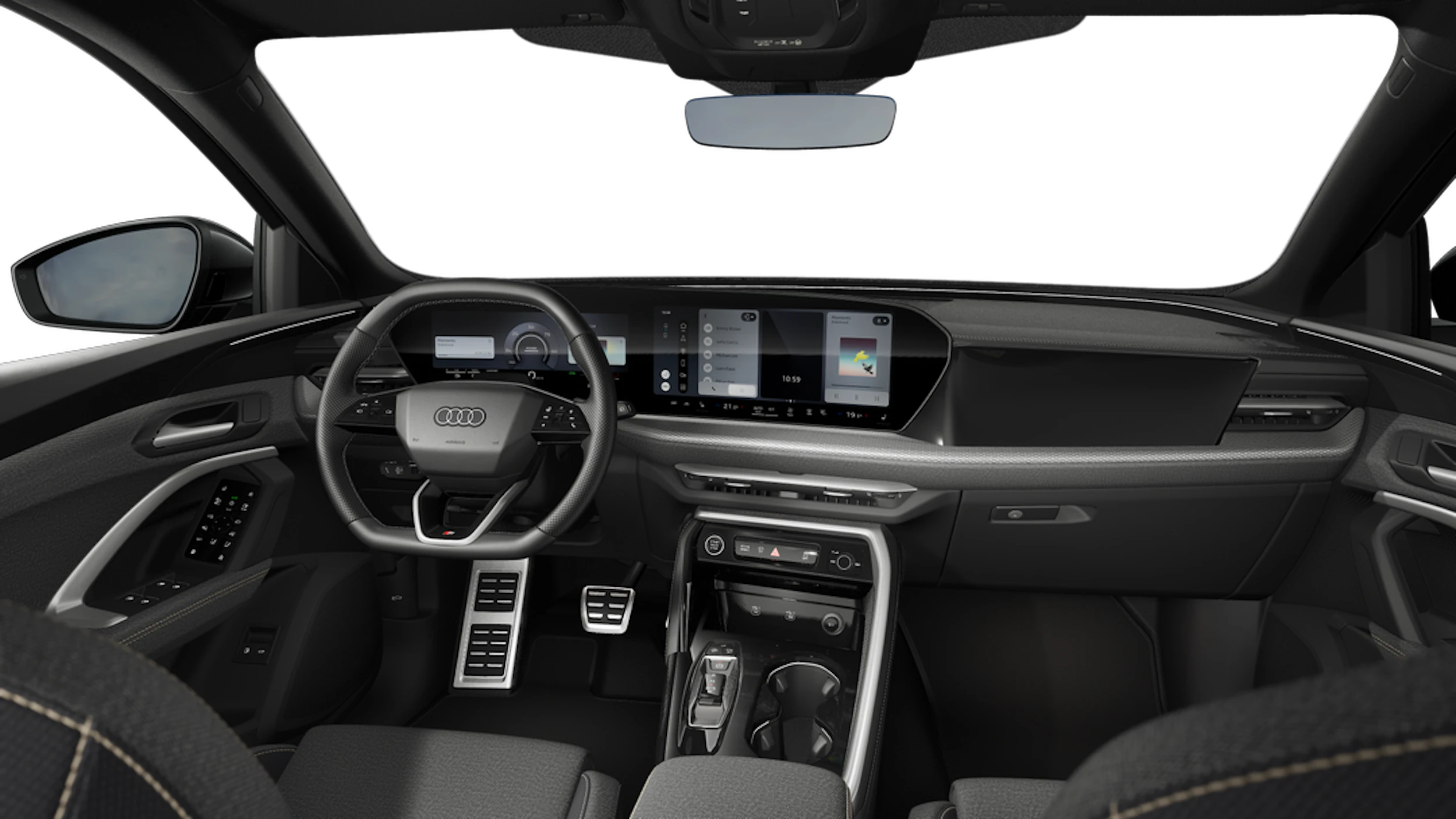 Mythos-musta, metalliväri Audi Q5 2026 kuva 7.