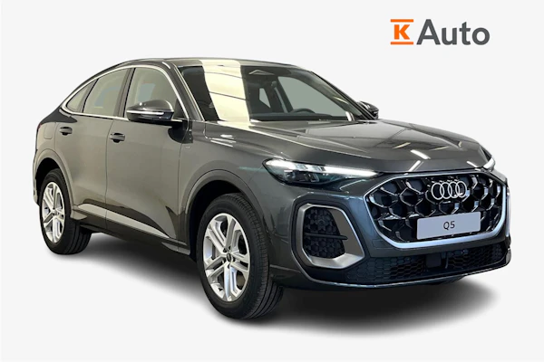 Audi Q5 Sportback e-hybrid quattro S line I Sportnahkaverhoilu I Sähkösäätöiset istuimet I 0.99% korko!