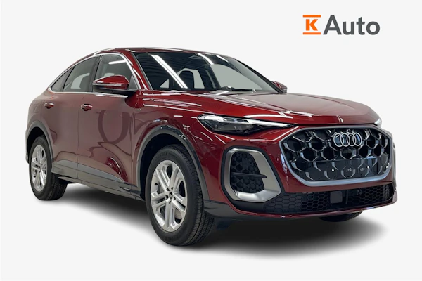 Audi Q5 Sportback e-hybrid quattro 220 kW | S line | Nahkaverhoilu | Vetokoukku | Sähkösäätöiset etuistuimet