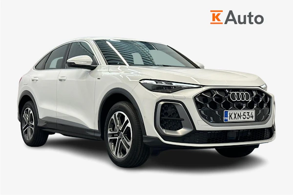 Audi Q5 Sportback e-hybrid quattro S LINE SISÄ JA ULKOPAKETIT I SÄHKÖSÄÄTÖISET ISTUIMET I VETOKOUKKU