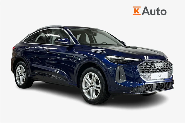 Audi Q5 Sportback e-hybrid quattro 220 kW | Nahkaverhoilu | Vetokoukku | Matrix LED | Ohjauspyörän lämmitys
