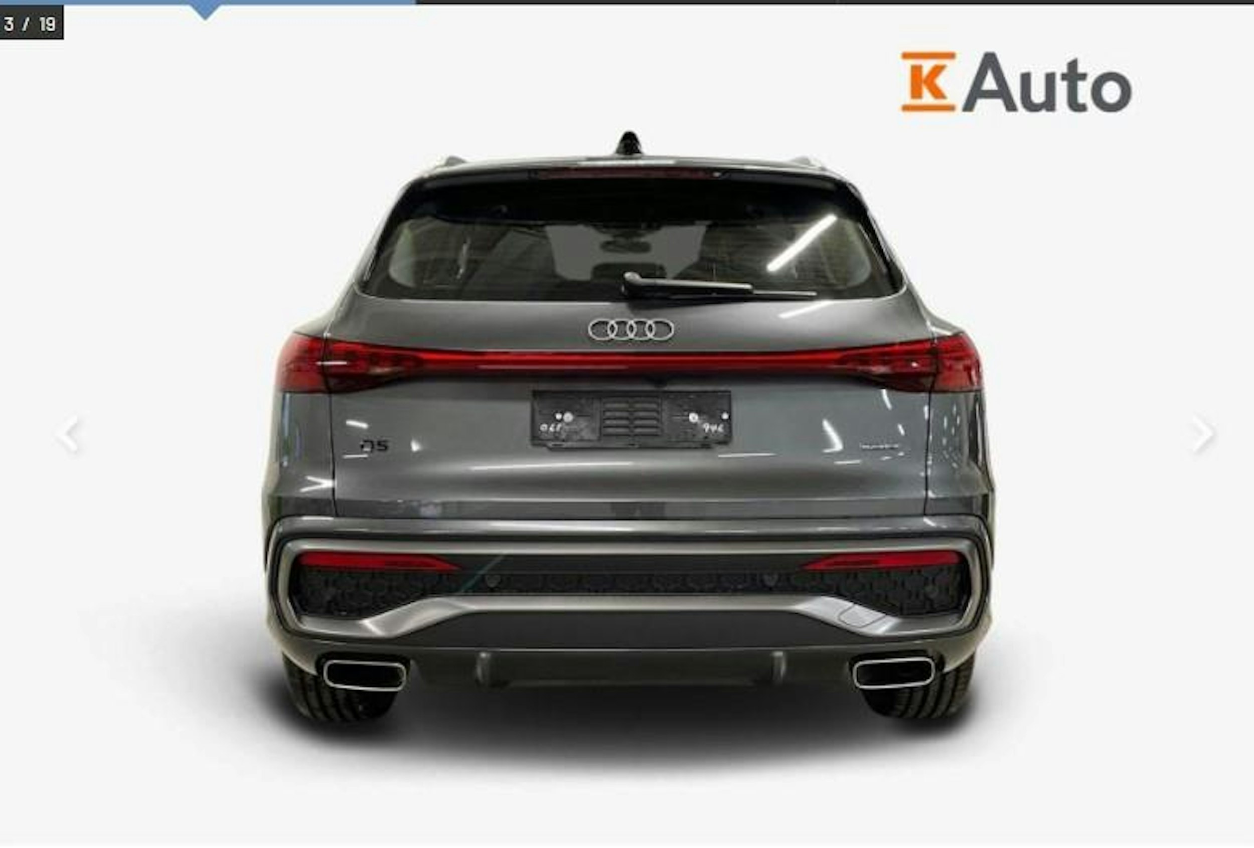 harmaa Audi Q5 2026 kuva 3.