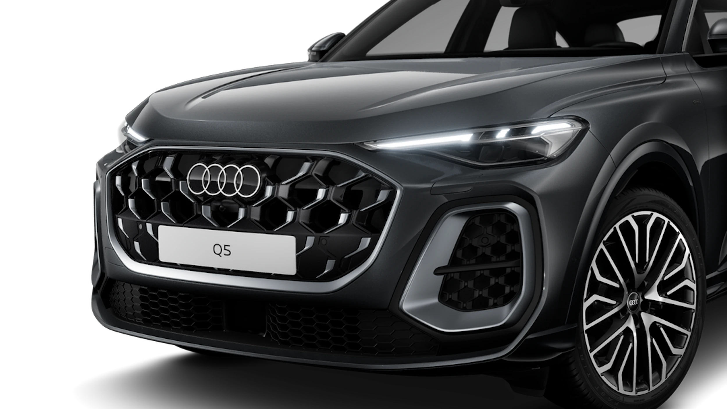 Daytona-harmaa, helmiäisväri Audi Q5 Sportback 2026 kuva 6.