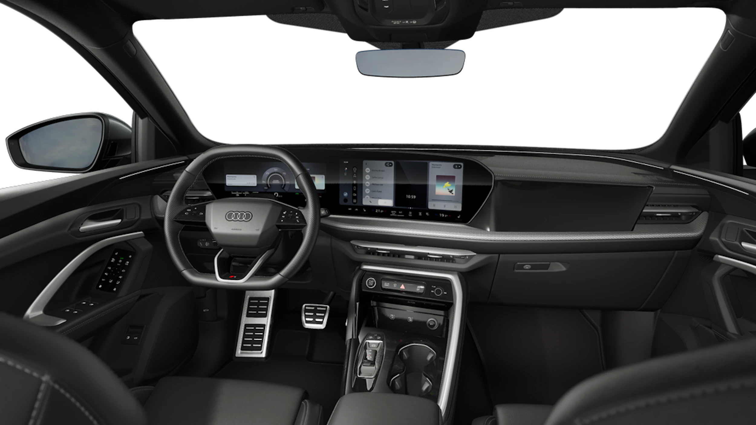 Daytona-harmaa, helmiäisväri Audi Q5 Sportback 2026 kuva 7.
