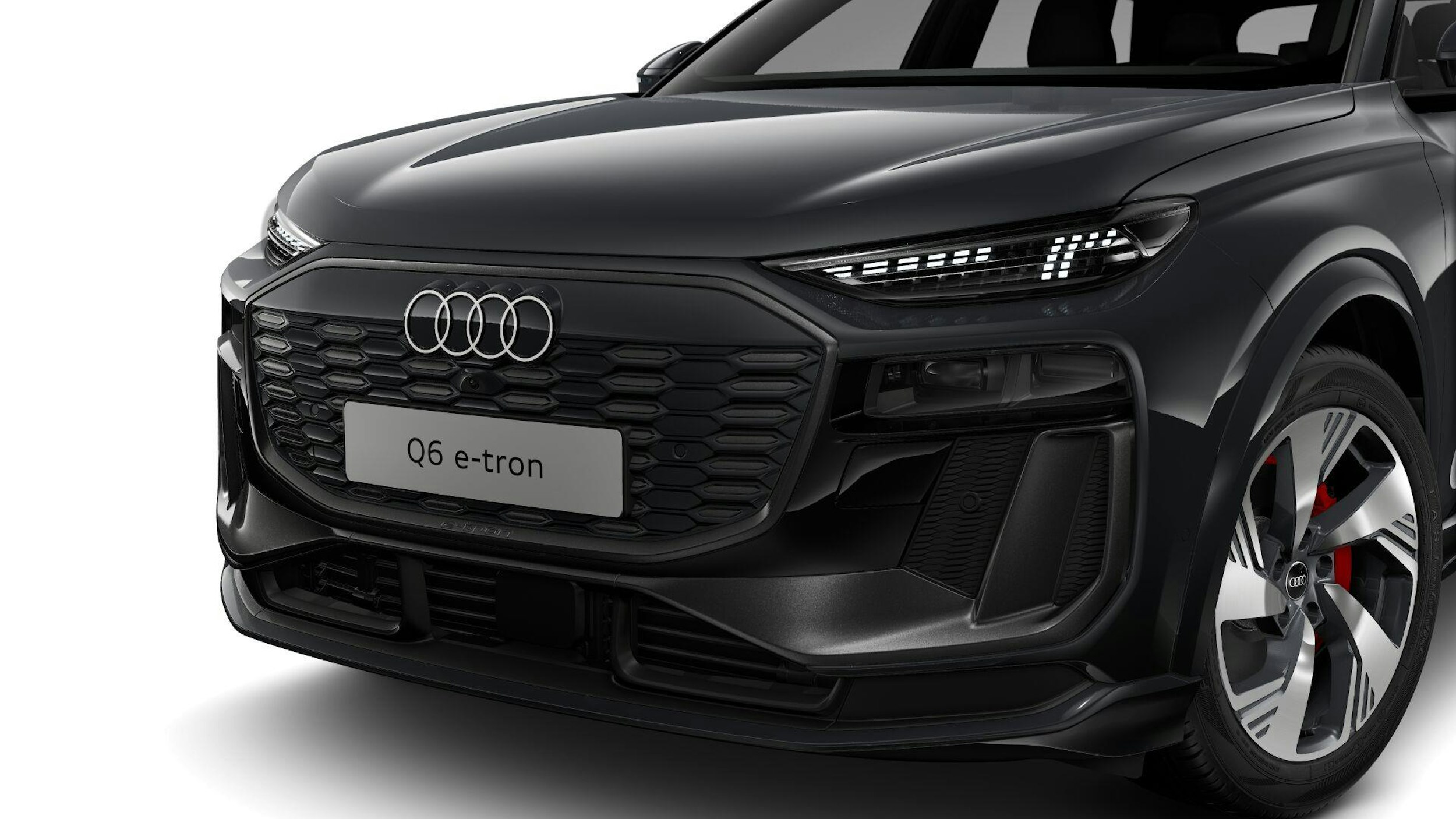 harmaa Audi Q6 e-tron 2024 kuva 6.