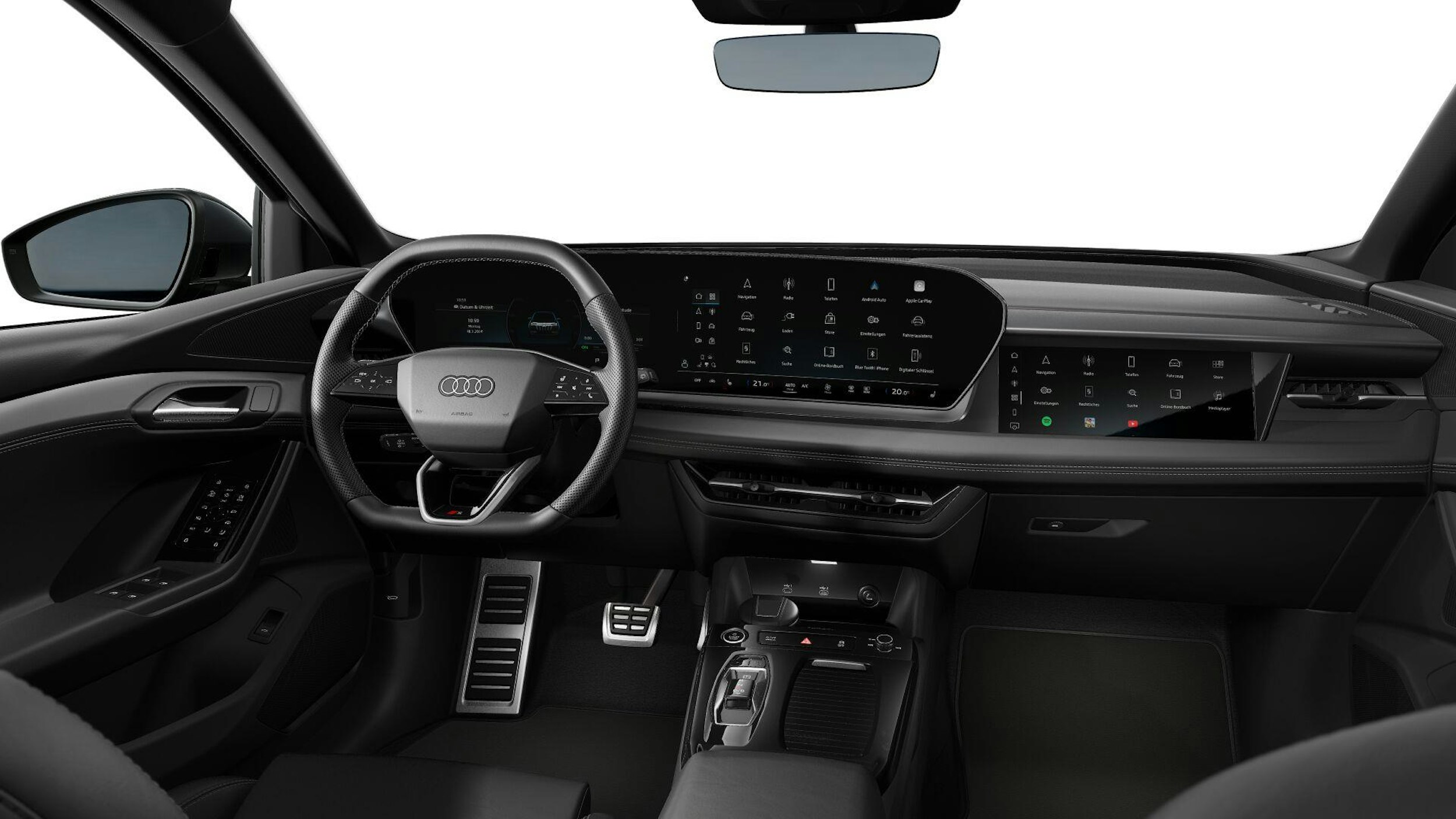 harmaa Audi Q6 e-tron 2024 kuva 8.