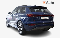 sininen Audi Q6 e-tron 2024 kuva 1.