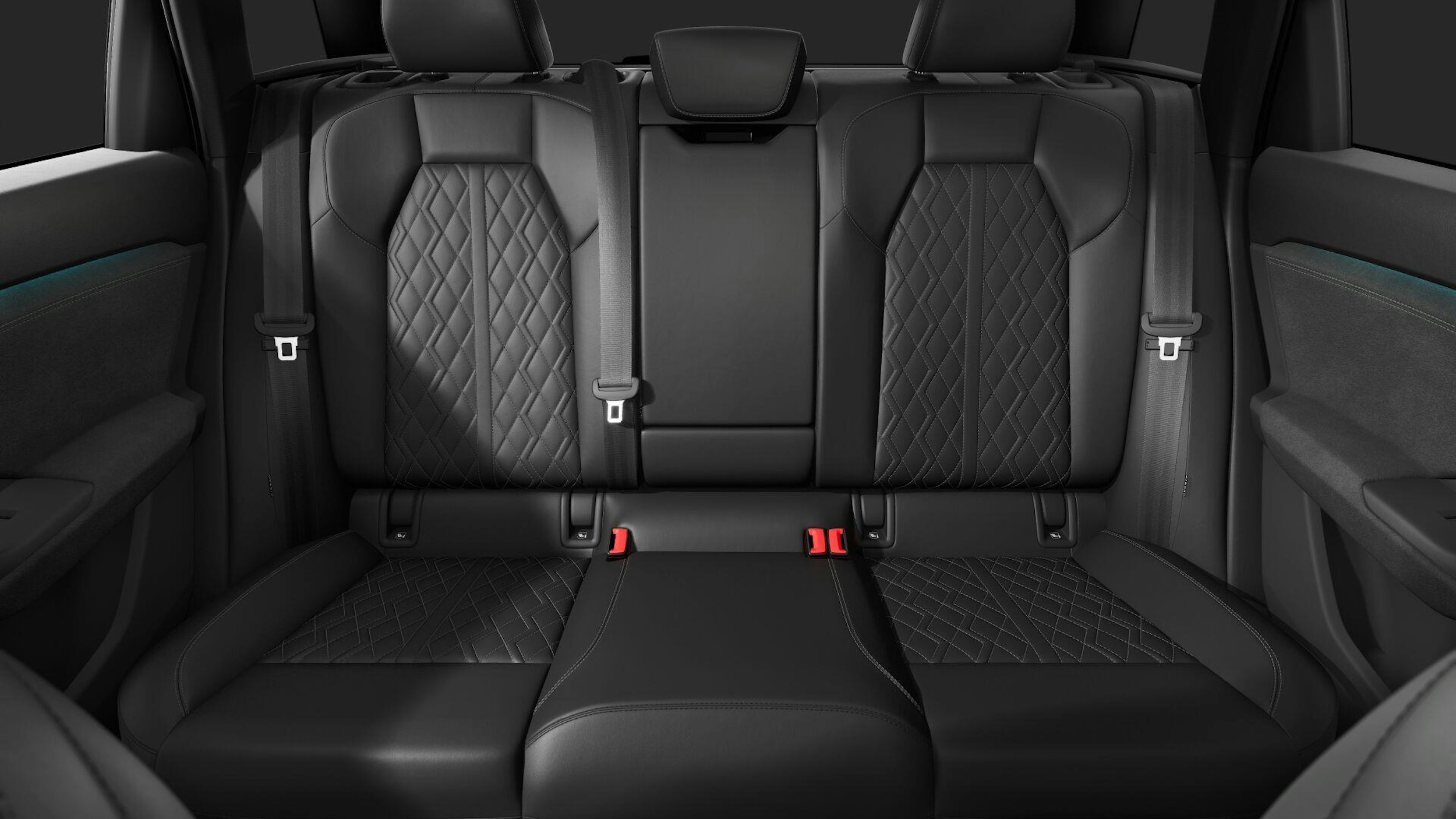 sininen Audi Q6 e-tron 2024 kuva 9.