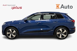 sininen Audi Q6 e-tron 2024 kuva 6.