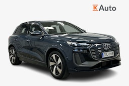 sininen Audi Q6 e-tron 2024 kuva 1.