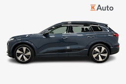 sininen Audi Q6 e-tron 2024 kuva 5.