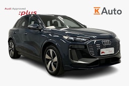 sininen Audi Q6 e-tron 2024 kuva 1.