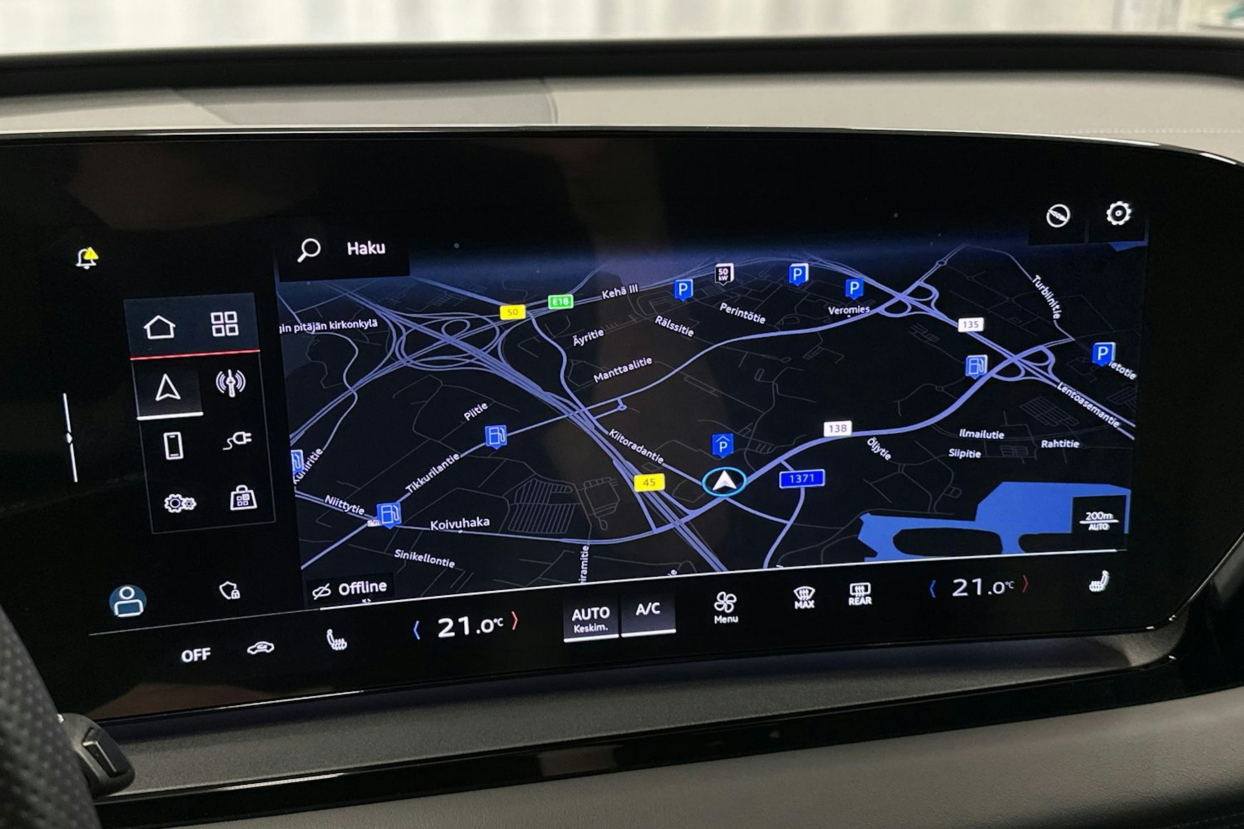 sininen Audi Q6 e-tron 2024 kuva 27.