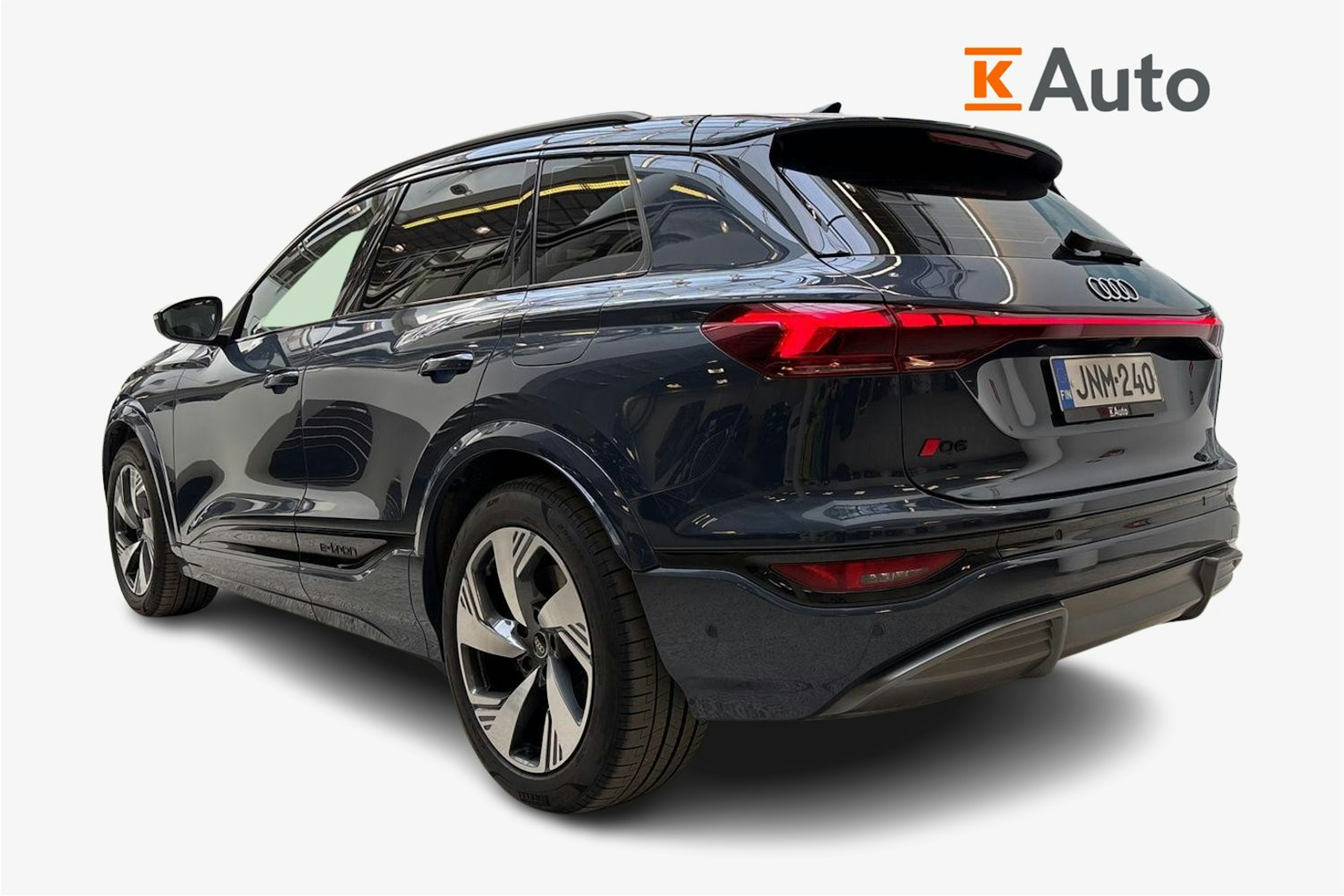 met. sininen Audi Q6 e-tron 2024 kuva 2.