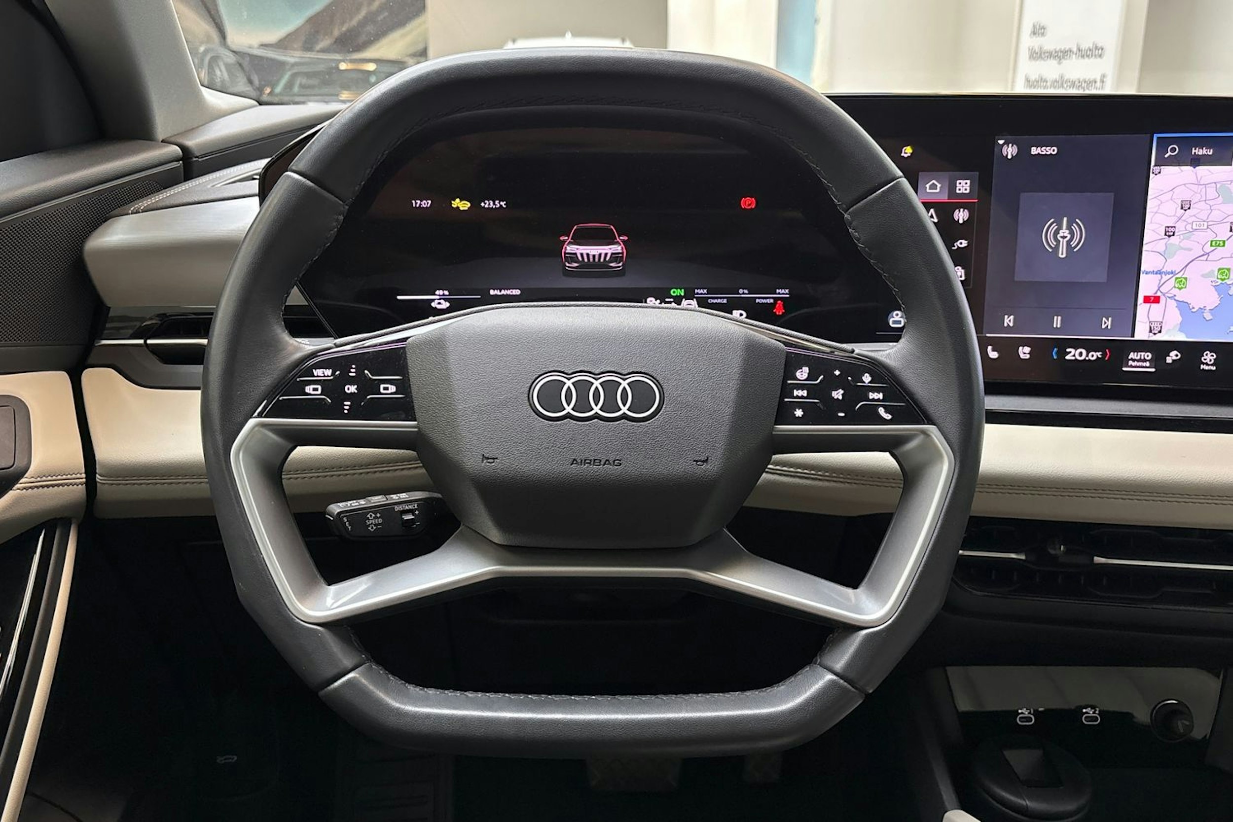 met. sininen Audi Q6 e-tron 2024 kuva 24.