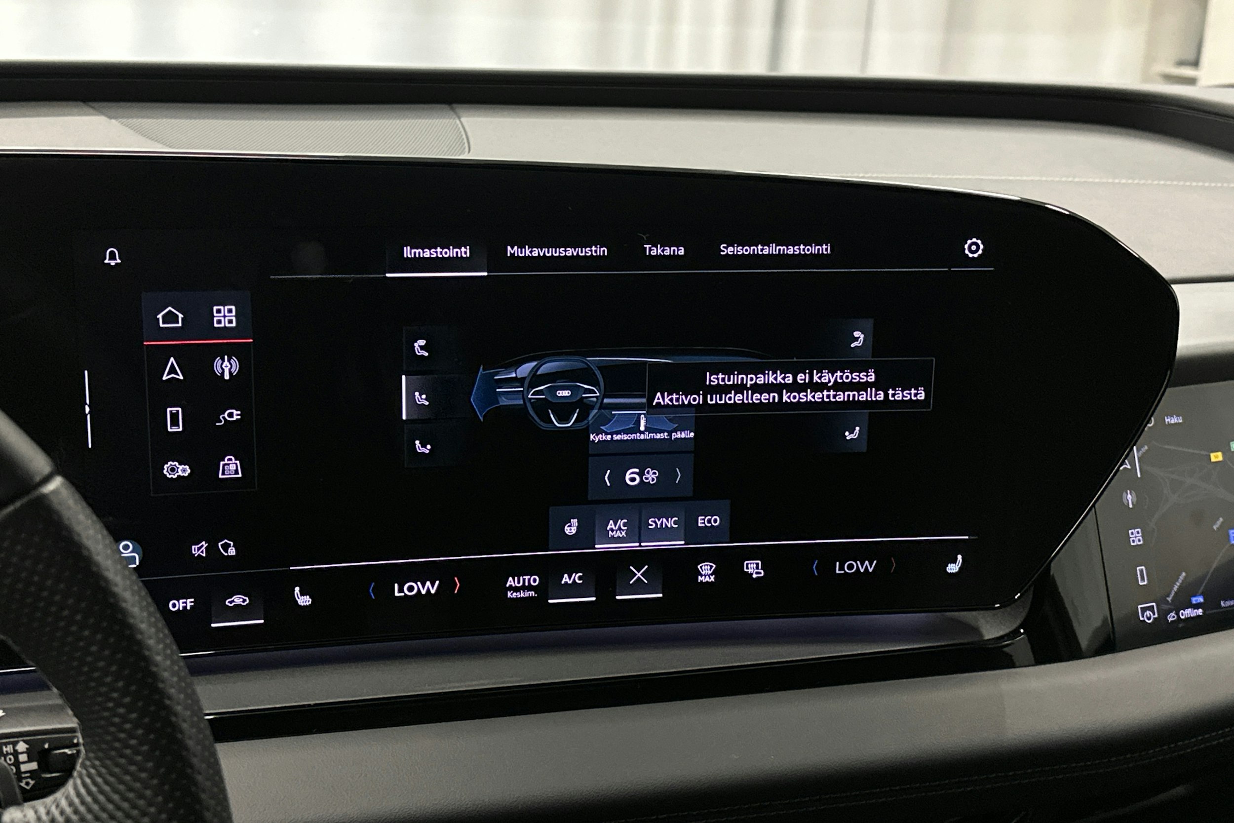 harmaa Audi Q6 e-tron 2024 kuva 34.