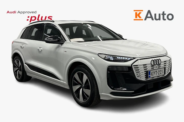 Audi Q6 e-tron quattro S line  | Audi jatkotakuu 100 000km / 5-vuotta | Audi approved:plus 36kk / 60 000km |
