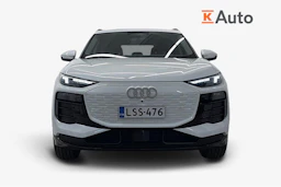 Valkoinen Audi Q6 e-tron 2024 kuva 4.