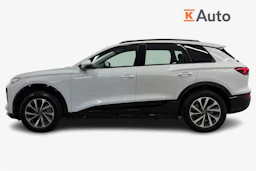 Valkoinen Audi Q6 e-tron 2024 kuva 5.