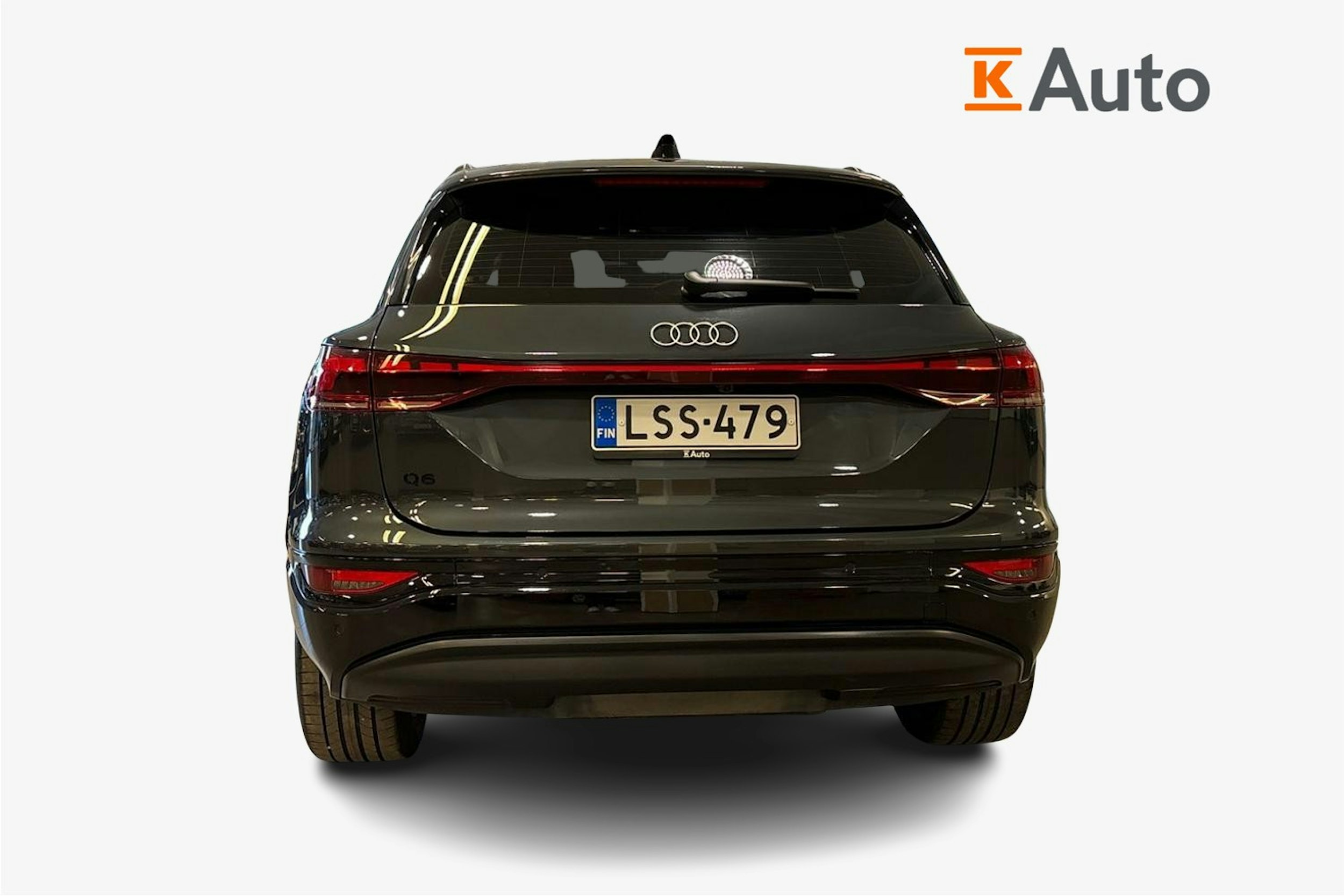 met. harmaa Audi Q6 e-tron 2024 kuva 3.