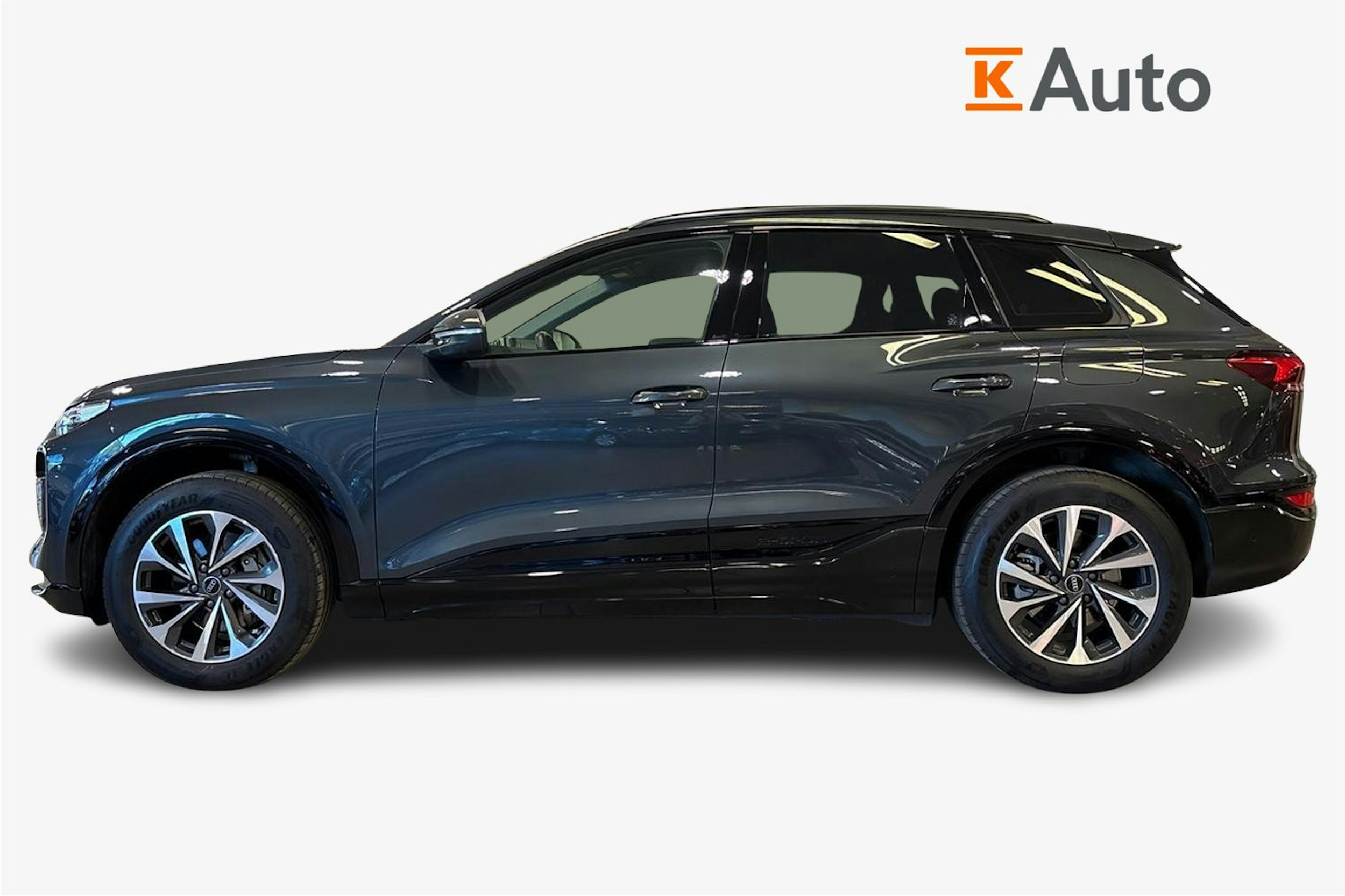 met. harmaa Audi Q6 e-tron 2024 kuva 6.