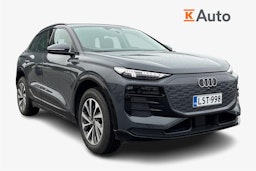 Harmaa Audi Q6 e-tron 2024 kuva 1.