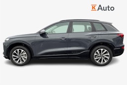 Harmaa Audi Q6 e-tron 2024 kuva 5.