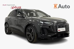 harmaa Audi Q6 e-tron 2024 kuva 1.