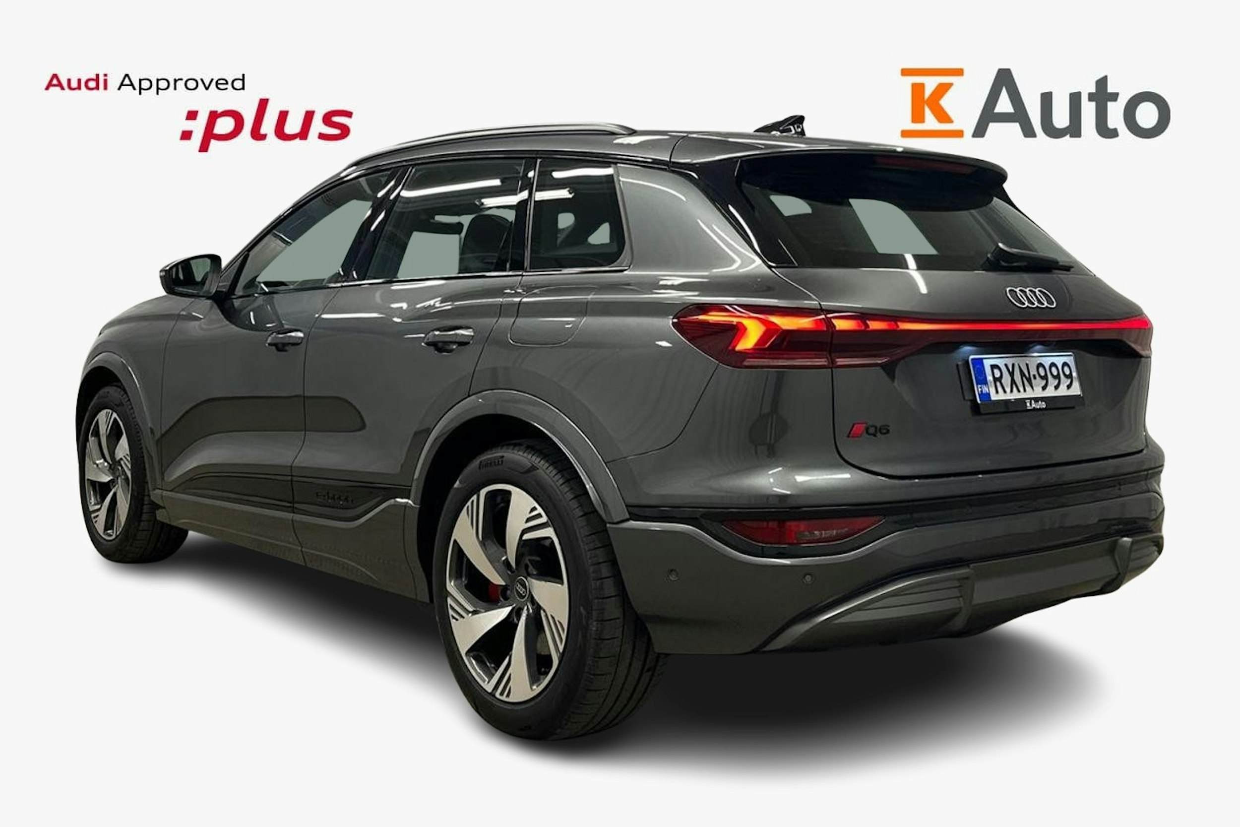 harmaa Audi Q6 e-tron 2024 kuva 2.