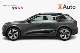 harmaa Audi Q6 e-tron 2024 kuva 6.