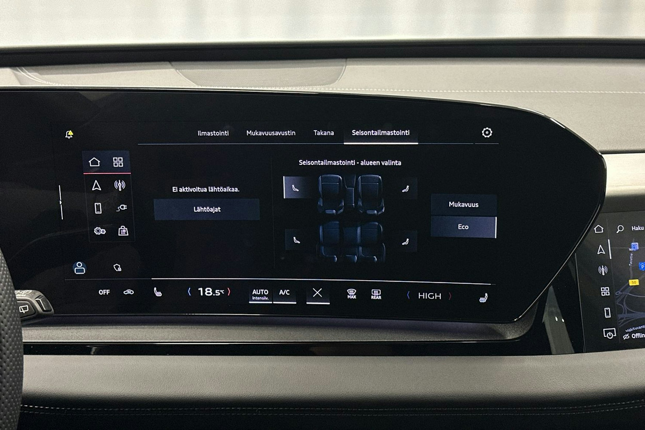 harmaa Audi Q6 e-tron 2024 kuva 33.