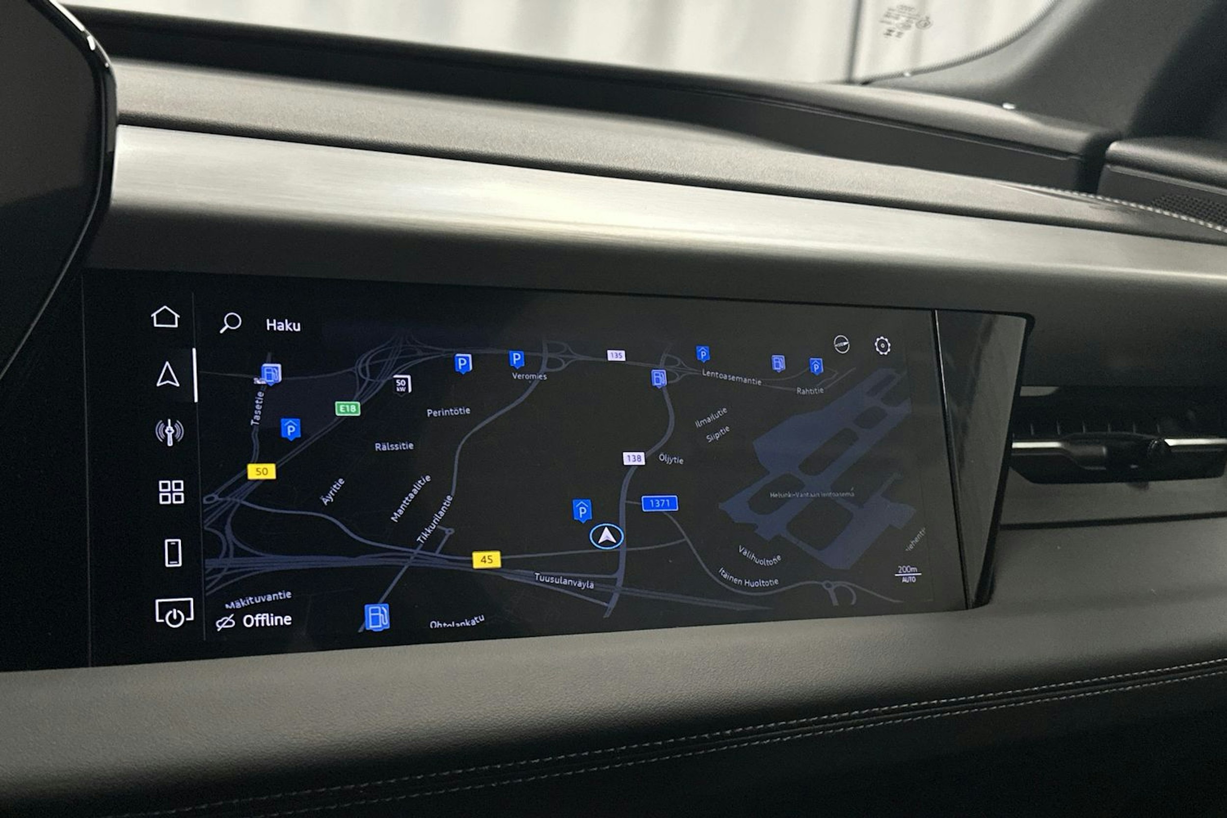 harmaa Audi Q6 e-tron 2024 kuva 36.