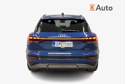 sininen Audi Q6 e-tron 2024 kuva 3.