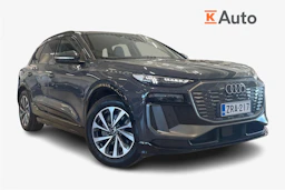 harmaa Audi Q6 e-tron 2024 kuva 1.