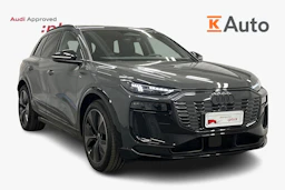 harmaa Audi Q6 e-tron 2024 kuva 1.