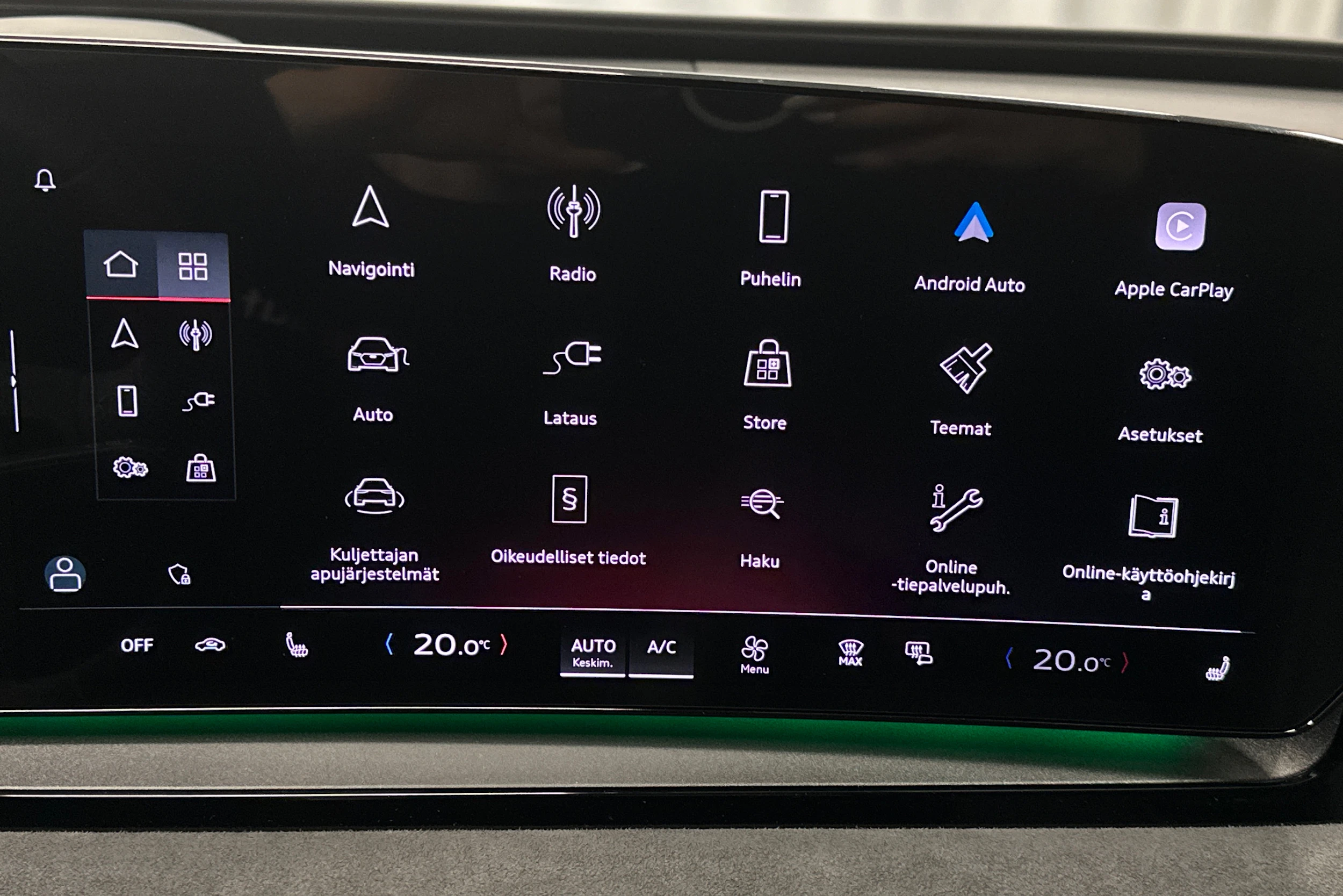 harmaa Audi Q6 e-tron 2024 kuva 19.