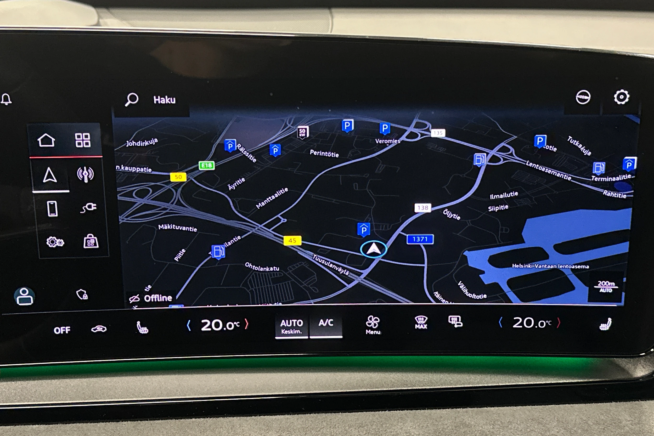 harmaa Audi Q6 e-tron 2024 kuva 20.