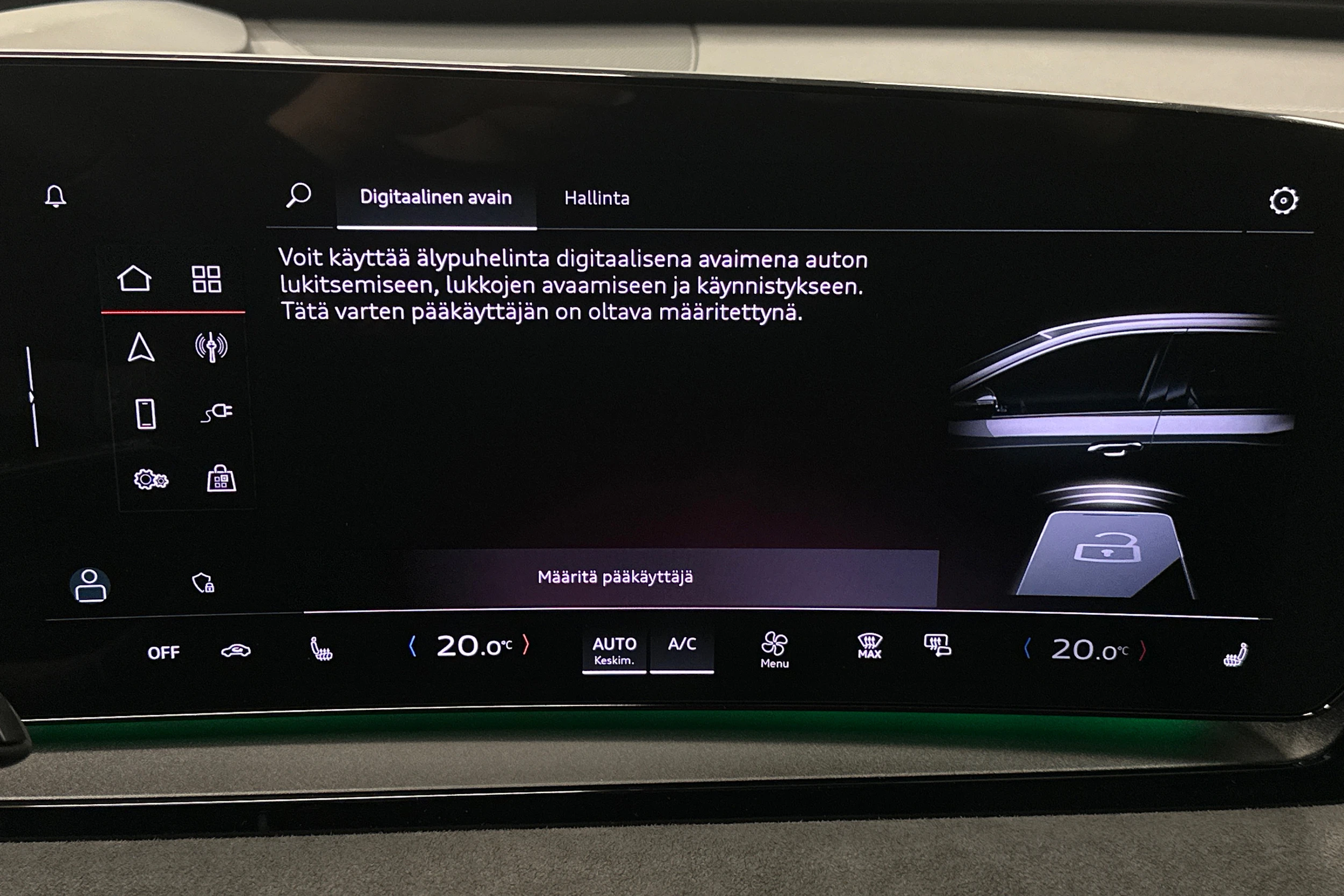 harmaa Audi Q6 e-tron 2024 kuva 30.