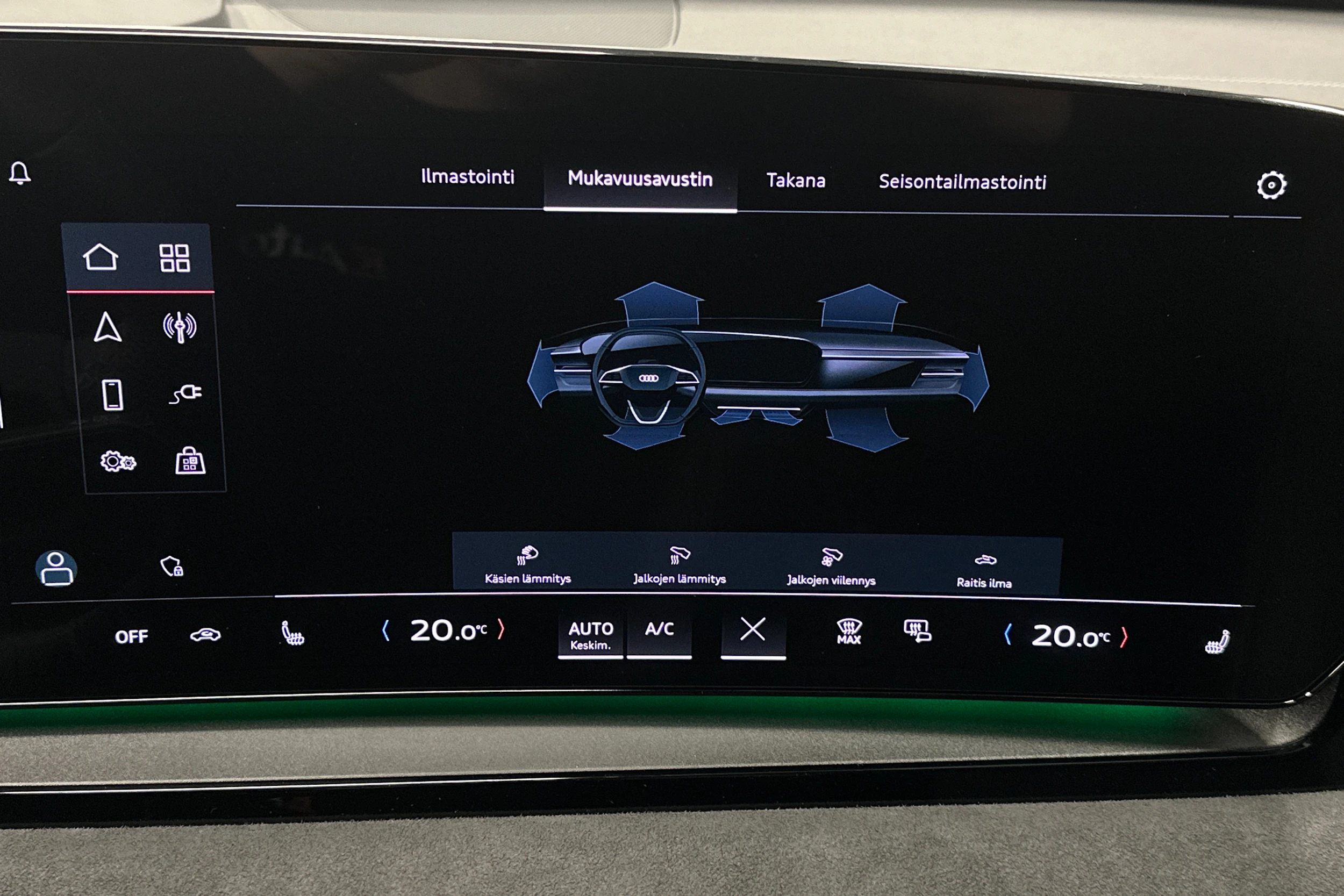 harmaa Audi Q6 e-tron 2024 kuva 32.