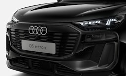 musta Audi Q6 e-tron 2025 kuva 6.