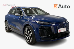 sininen Audi Q6 e-tron 2025 kuva 1.