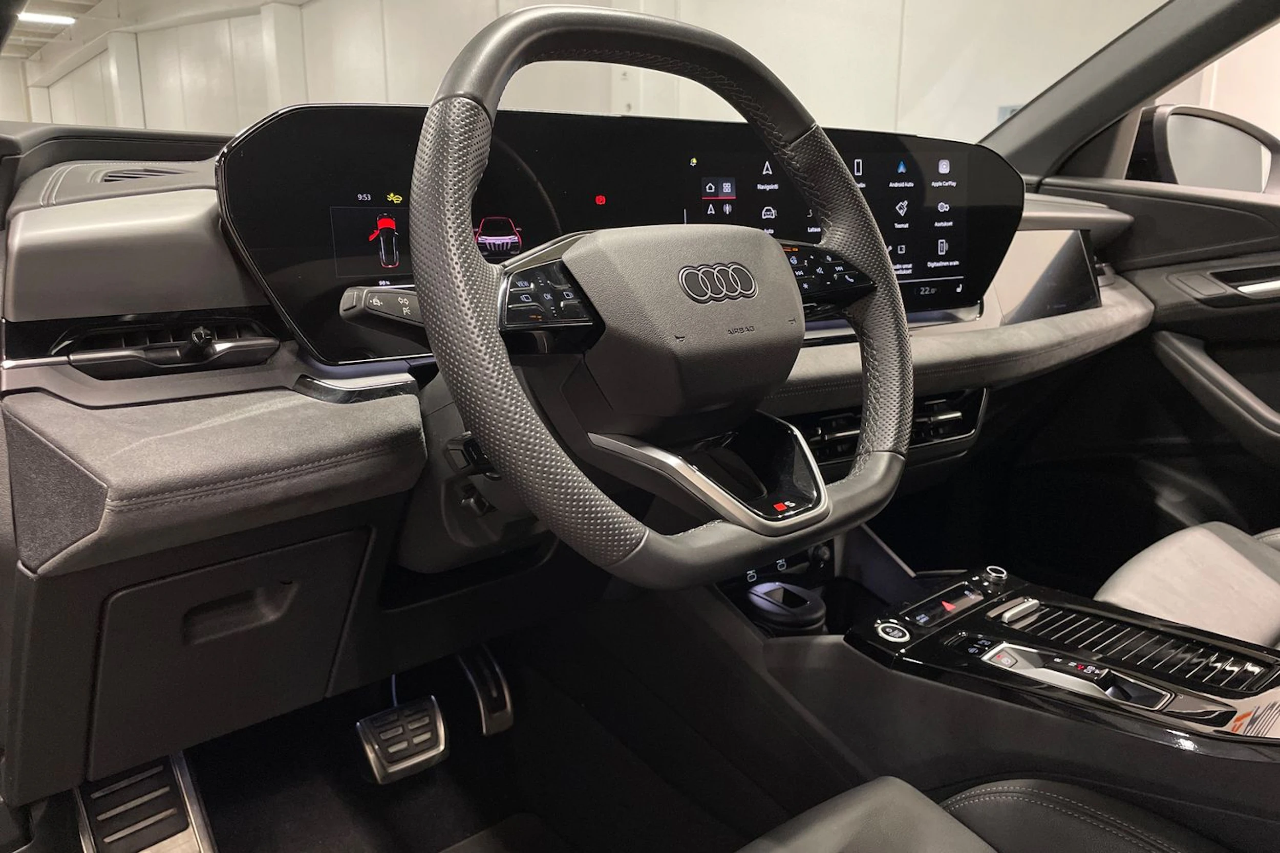 sininen Audi Q6 e-tron 2025 kuva 24.