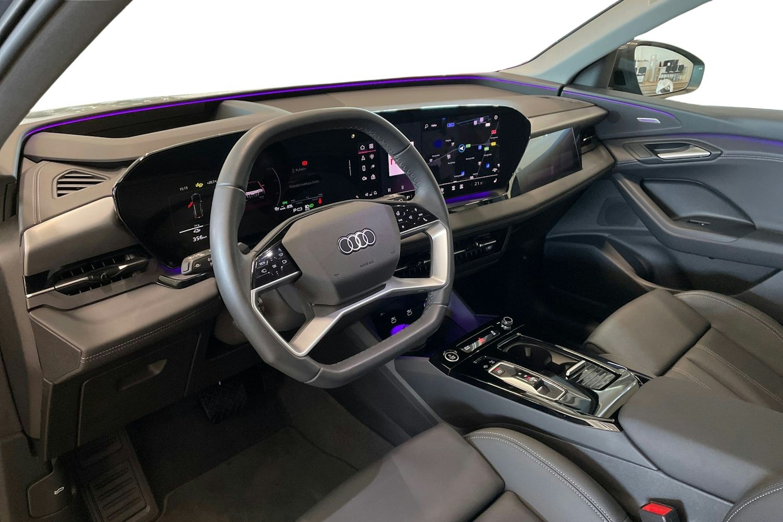 harmaa Audi Q6 e-tron 2025 kuva 7.