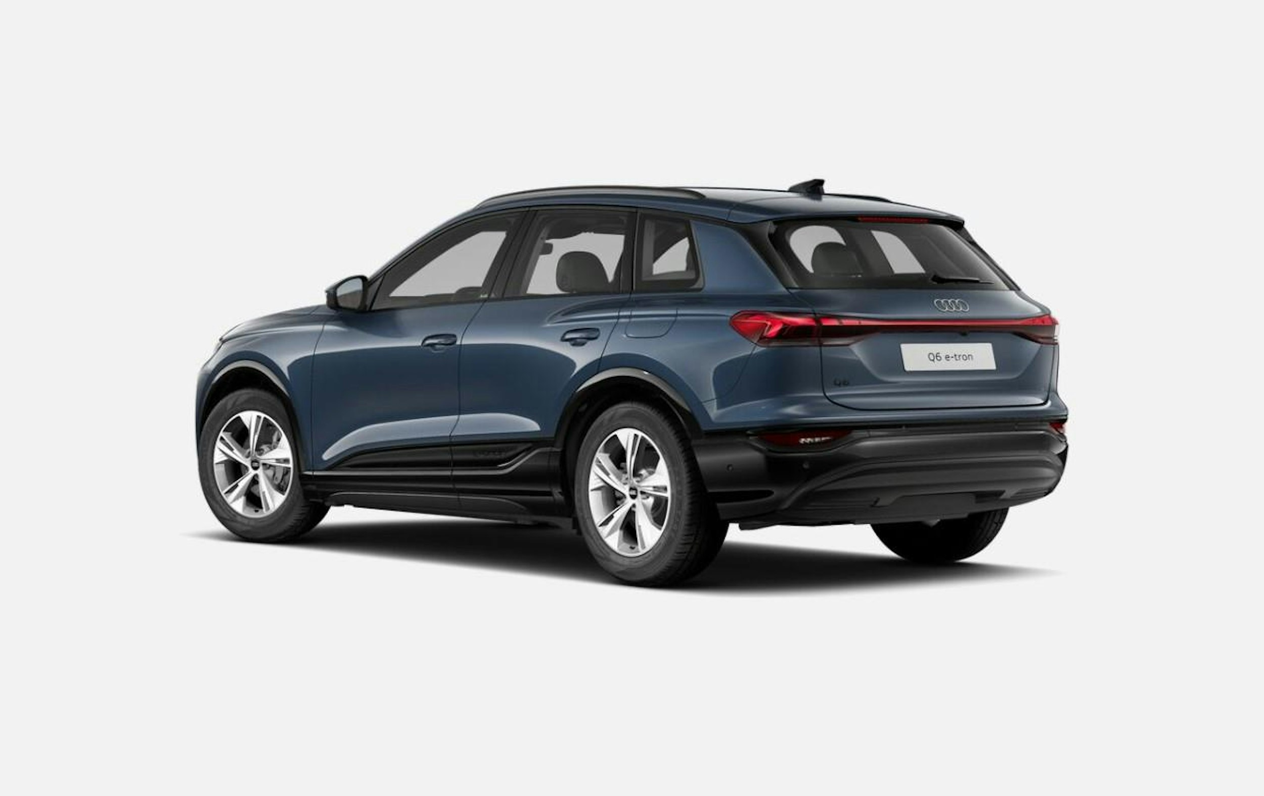 met. sininen Audi Q6 e-tron 2025 kuva 4.