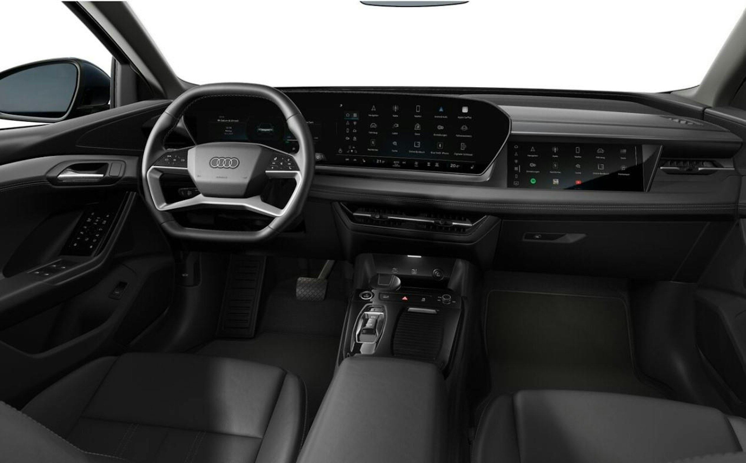 met. sininen Audi Q6 e-tron 2025 kuva 7.
