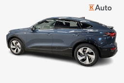 sininen Audi Q6 e-tron 2025 kuva 5.