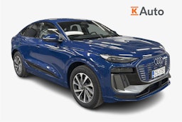 sininen Audi Q6 e-tron 2025 kuva 1.